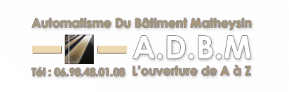 Logo A.D.B.M (A.D.B.M AUTOMATISME)