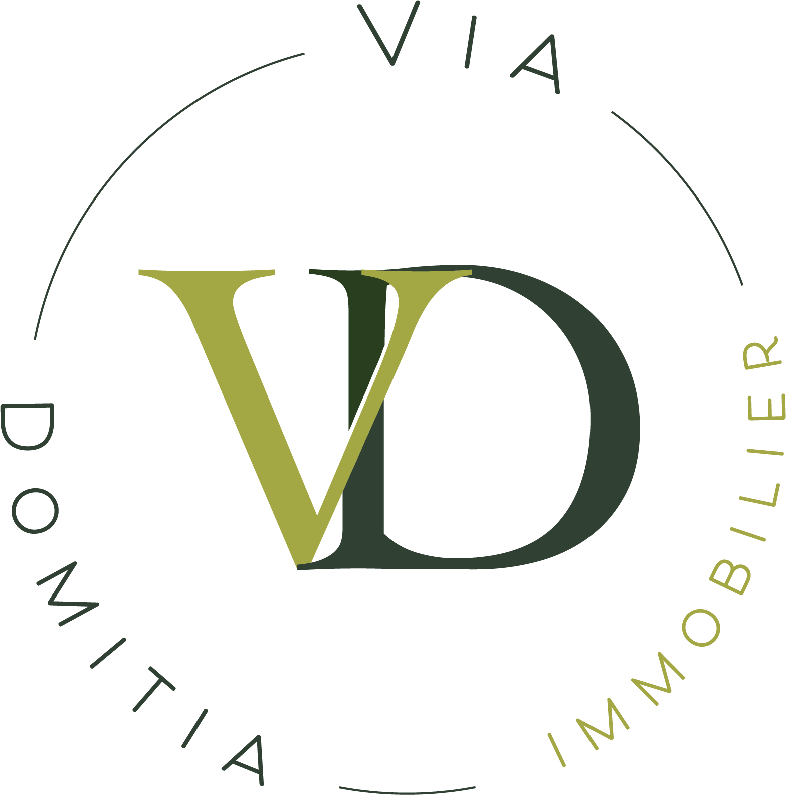 Logo AU GRES DES MAISONS (VIA DOMITIA IMMOBILIER)