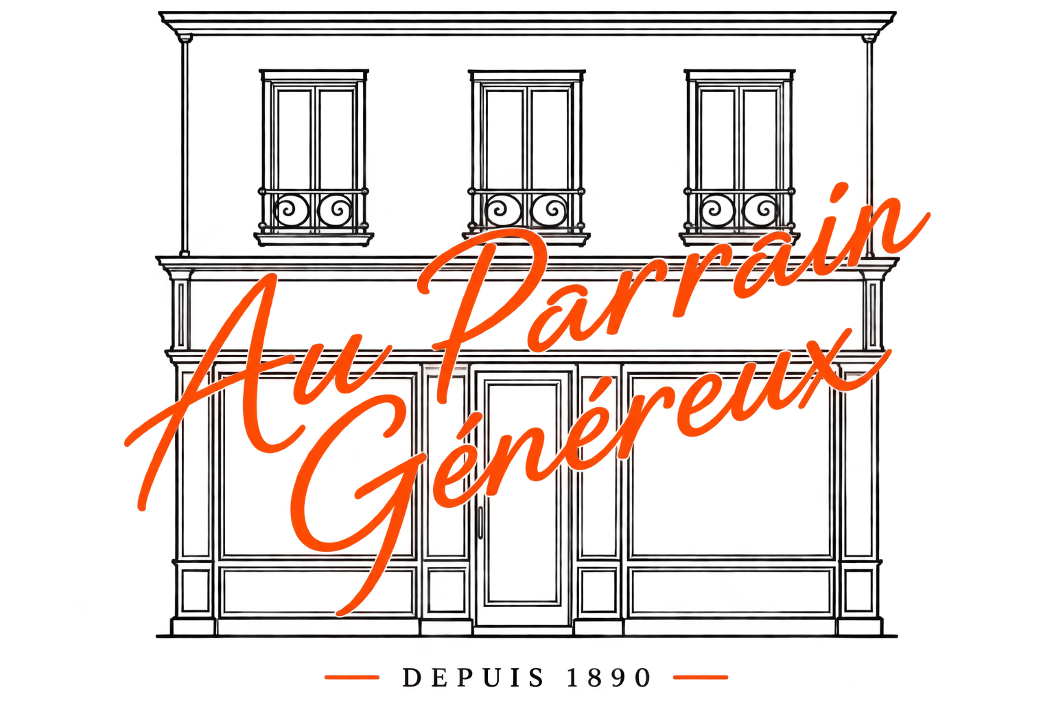 Logo AU PARRAIN GENEREUX