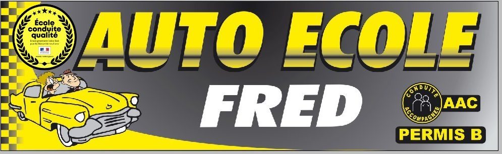 Logo AUTO ECOLE FRED