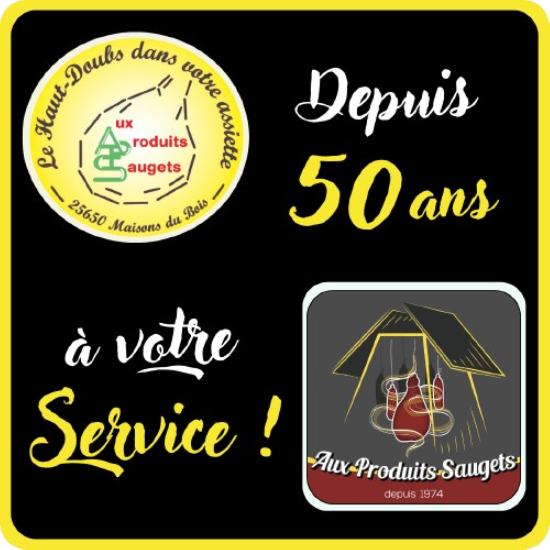 Logo AUX PRODUITS SAUGETS