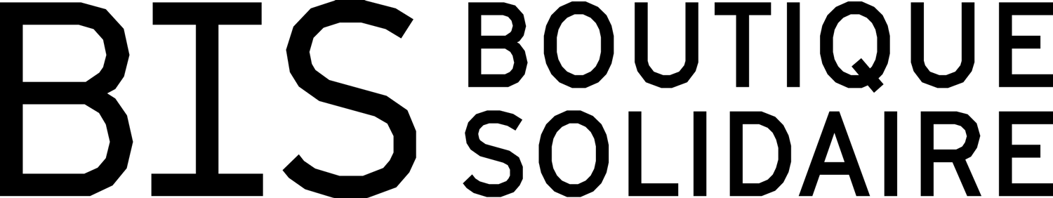 Logo BIS BOUTIQUE SOLIDAIRE
