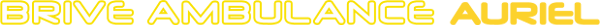 Logo BRIVE AMBULANCE AURIEL