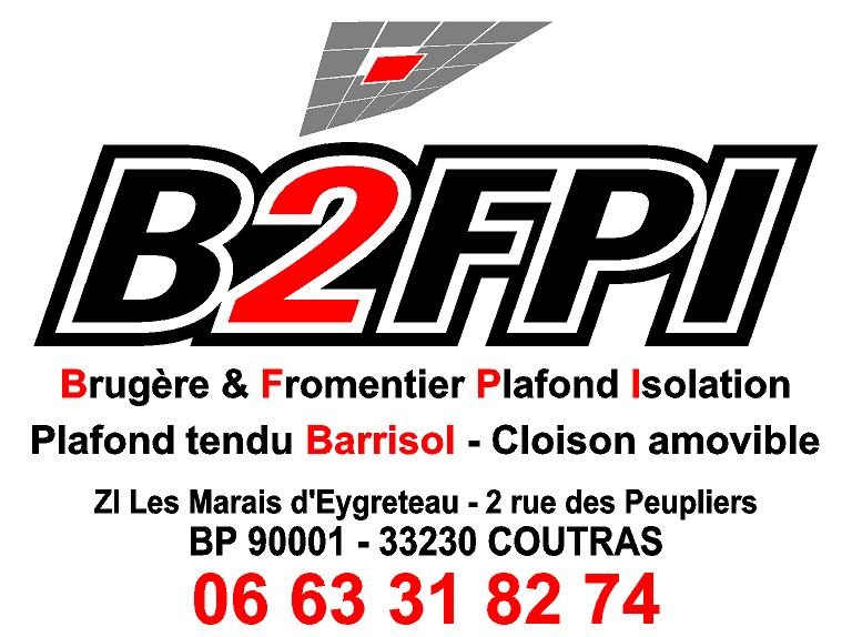 Logo BRUGERE FROMENTIER PLAFOND ISOLATION