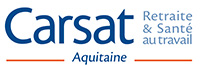 Logo CAISSE D'ASSURANCE RETRAITE ET DE LA SANTE AU TRAVAIL AQUITAINE (CARSAT)