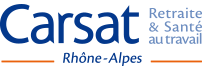 Logo CAISSE D ASSURANCE RETRAITE ET DE SANTE AU TRAVAIL RHONE ALPES (CARSAT-RA)