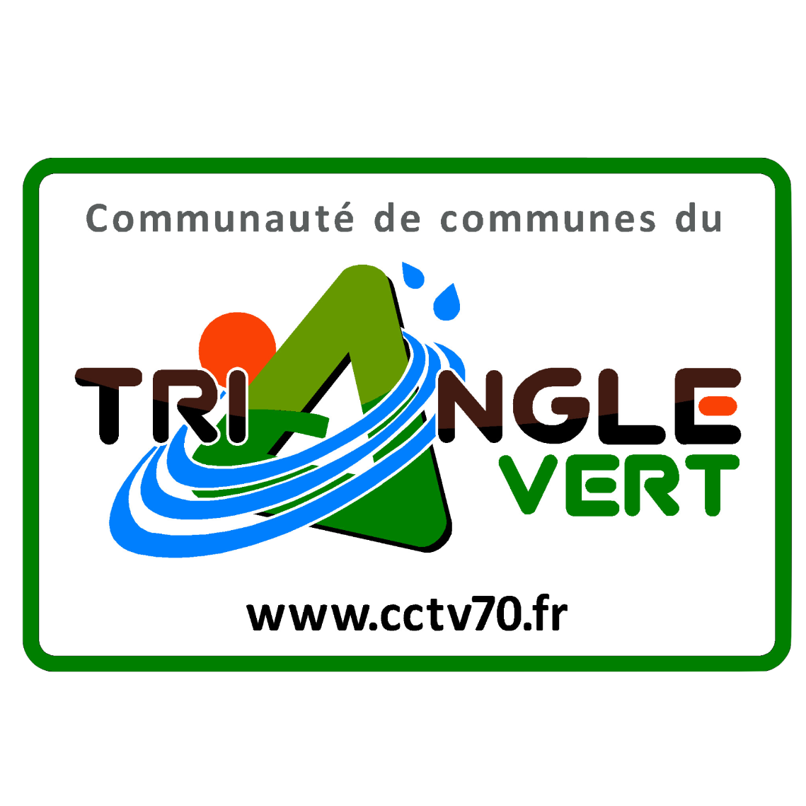 Logo CC DU TRIANGLE VERT