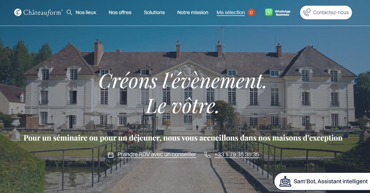 Logo CHATEAUFORM' FRANCE