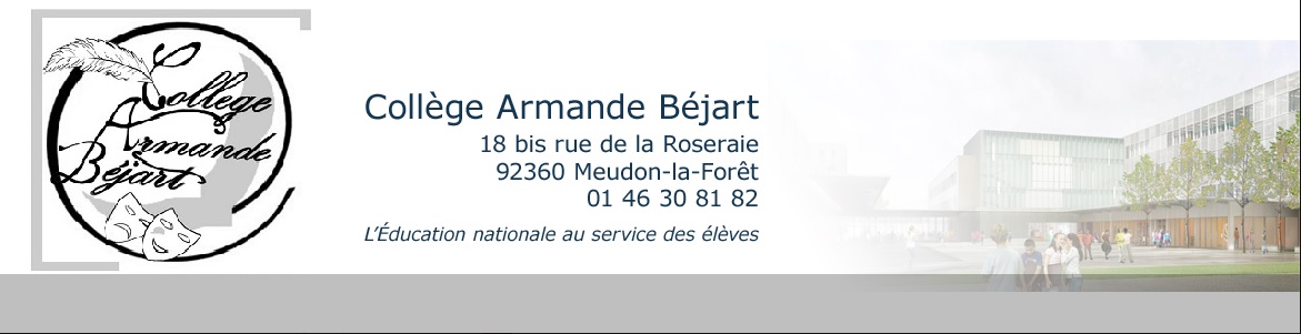 Logo COLLEGE ARMANDE BEJART