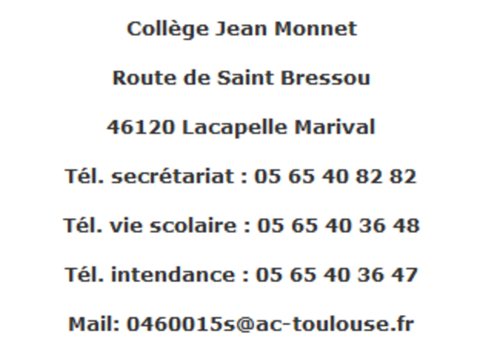 Logo COLLEGE JEAN MONNET