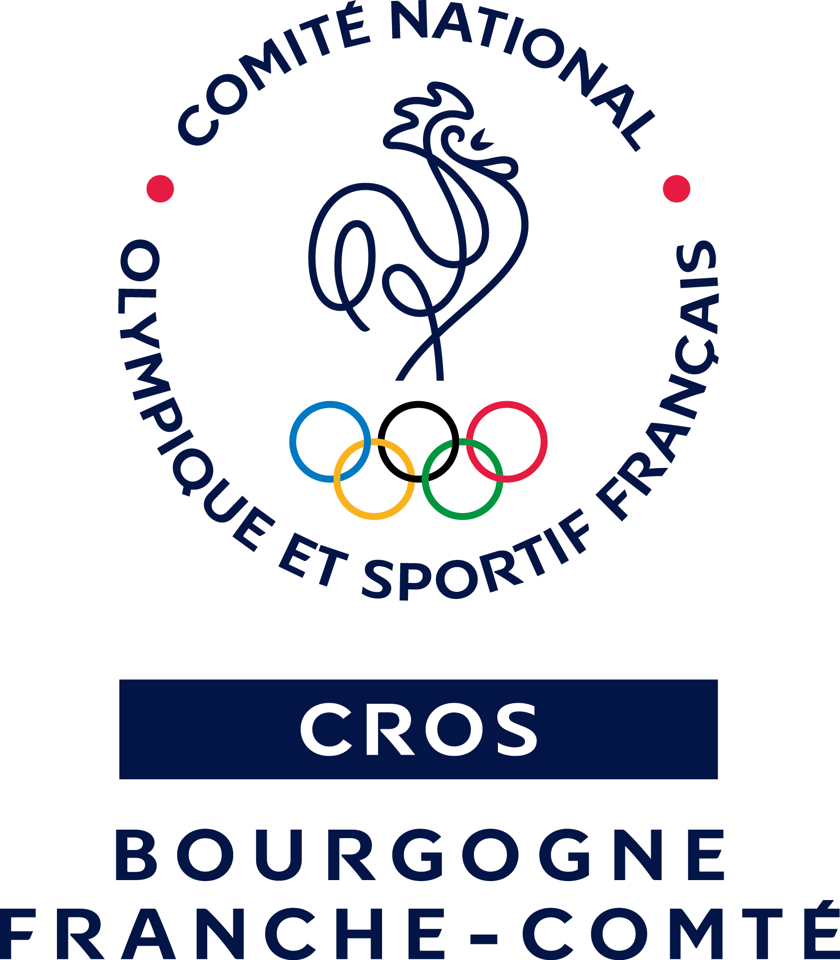 Logo COMITE REGIONAL OLYMPIQUE ET SPORTIF (CROS) BOURGOGNE-FRANCHE-COMTE