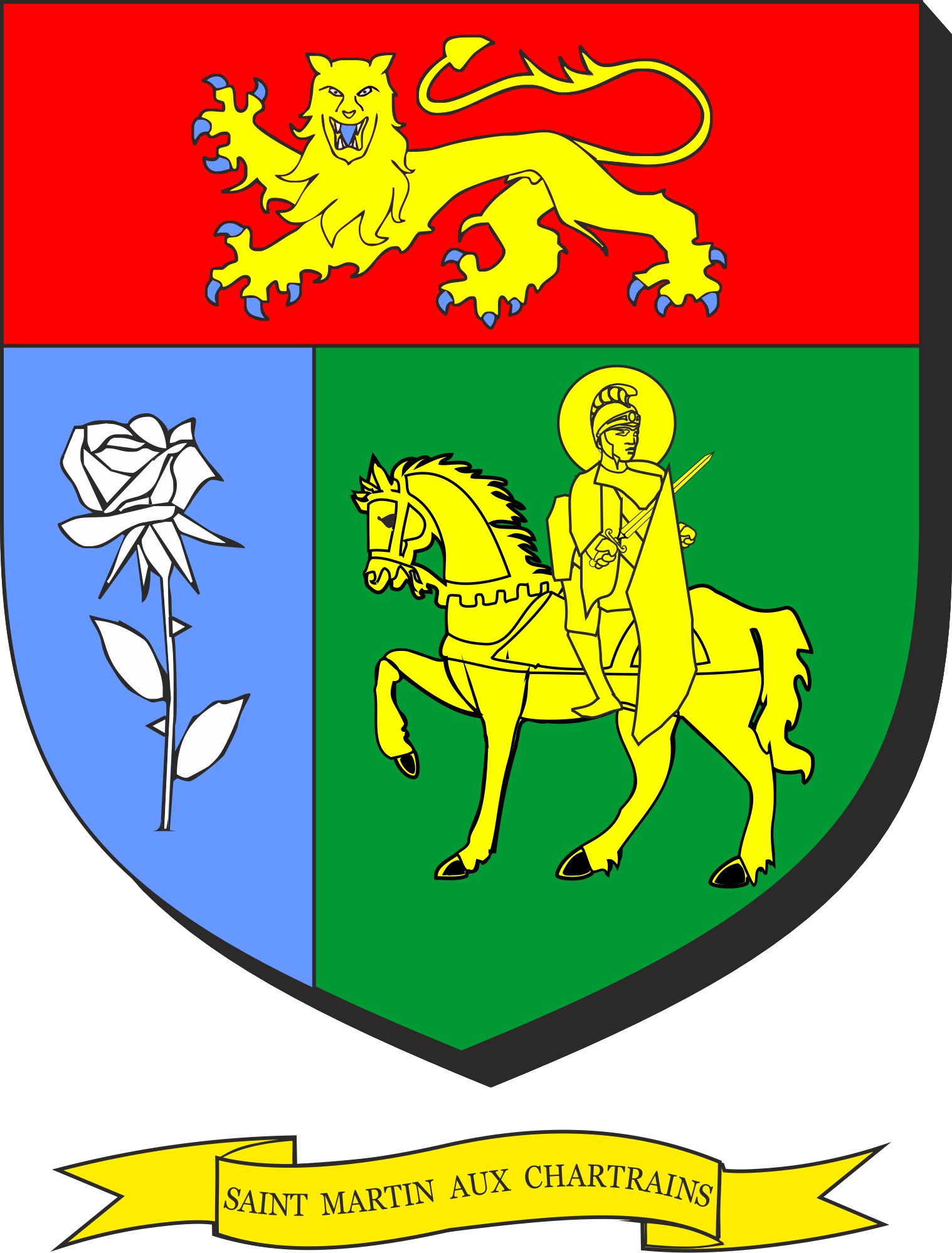 Logo COMMUNE DE SAINT MARTIN AUX CHARTRAINS