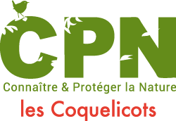 Logo CONNAITRE PROTEGER LA NATURE 'LES COQUELICOTS'