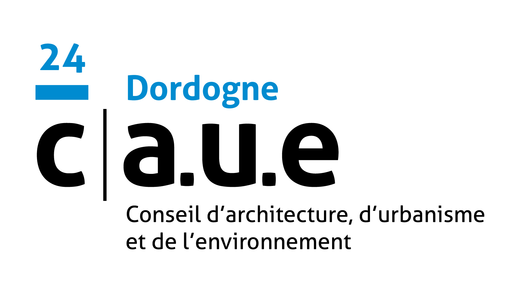 Logo CONSEIL ARCHITECTURE URBANIS.ENVIRON. 24 (CAUE)