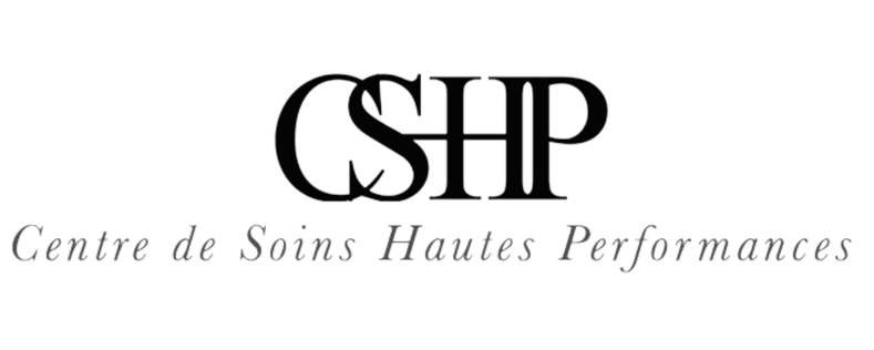Logo CSHP CENTRE DE SOINS HAUTE PERFORMANCE