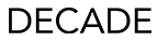 Logo DECADE