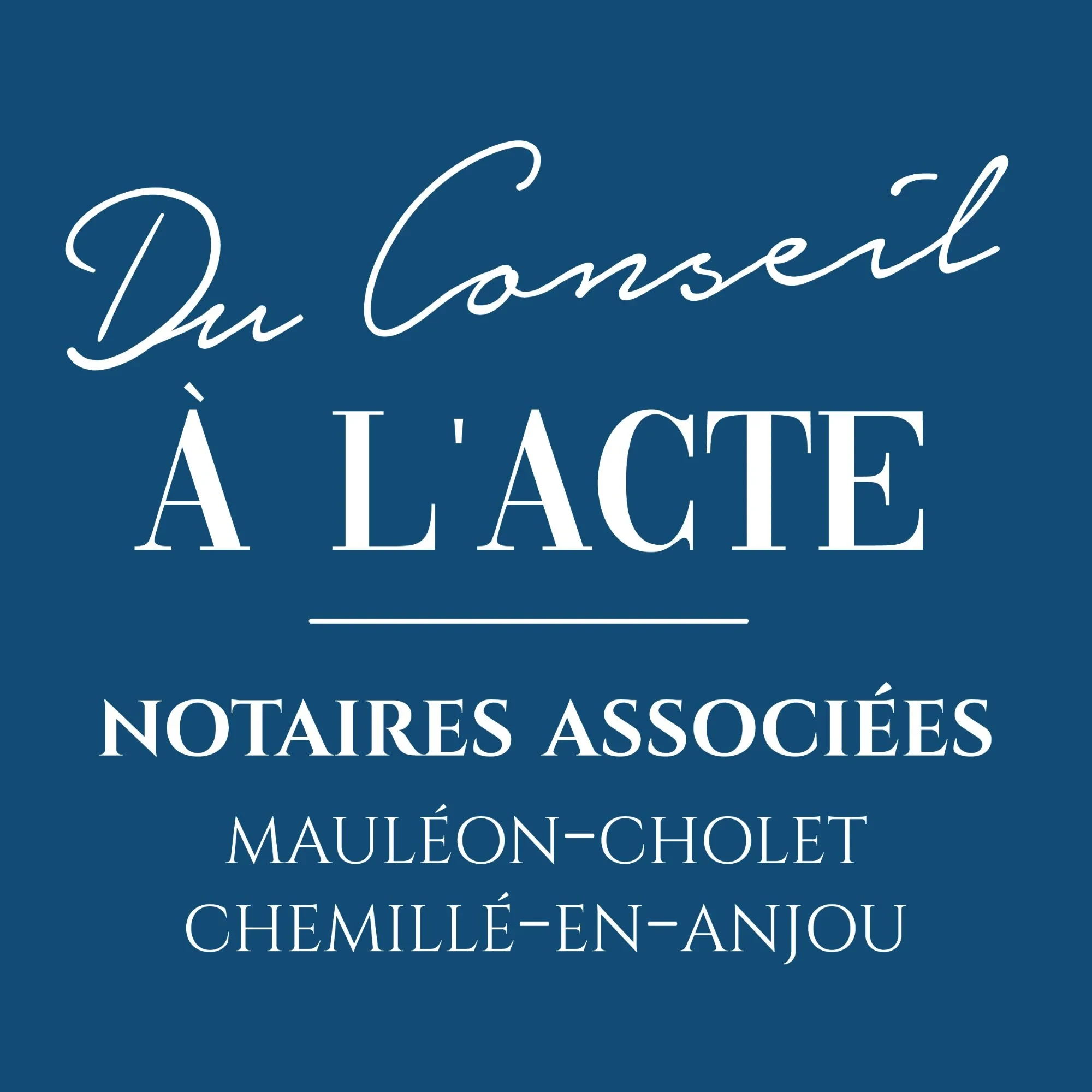 Logo DU CONSEIL A L'ACTE