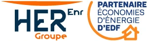 Logo GROUPE HER.ENR (GAZ ELECTRICITE FRANCAISE)