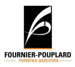 Logo JEROME FOURNIER, ANNE-VIRGINIE FOURNIER-POUPLARD, NOTAIRES ASSOCIES D'UNE SOCIETE CIVILE PROFESSIONNELLE TITULAIRE D'UN