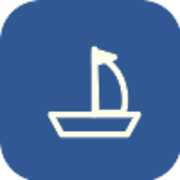 Logo LA BB (LA BARQUE BLEUE)