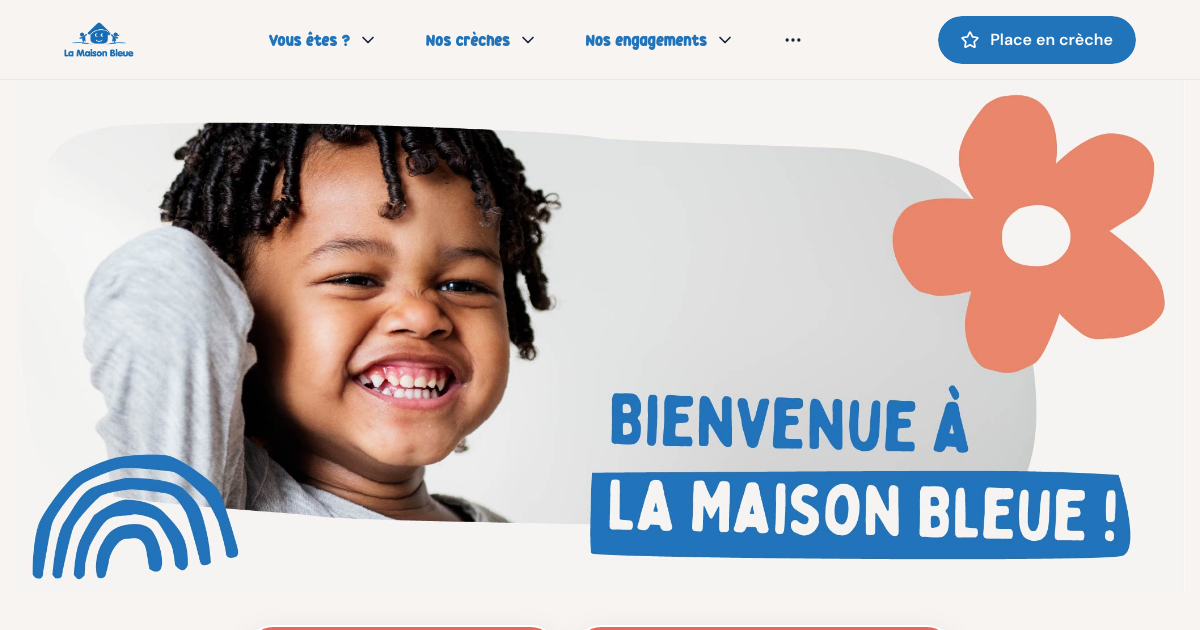 Logo LA MAISON BLEUE - CESSON