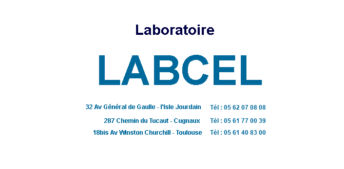Logo LABORATOIRE LABCEL