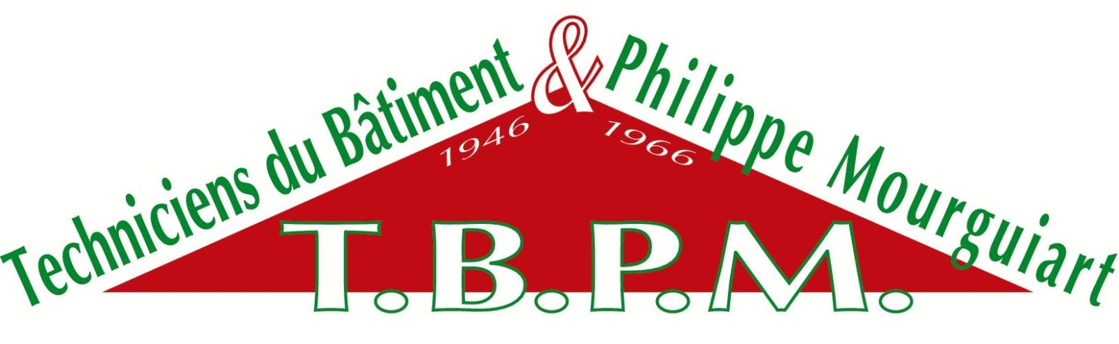Logo LES TECHNICIENS DU BATIMENT ET PHILIPPE MOURGUIART (T.B.P.M.)