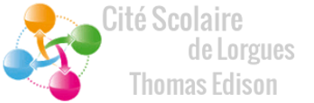 Logo LYCEE DE LORGUES THOMAS EDISON