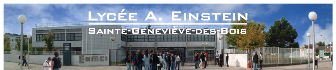Logo LYCEE GENARAL TECHNOLOGIQUE A EINSTEIN