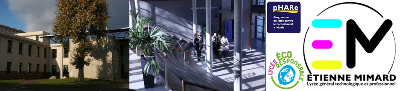 Logo LYCEE GENER ET TECHNOLOGI ETIENNE MIMARD