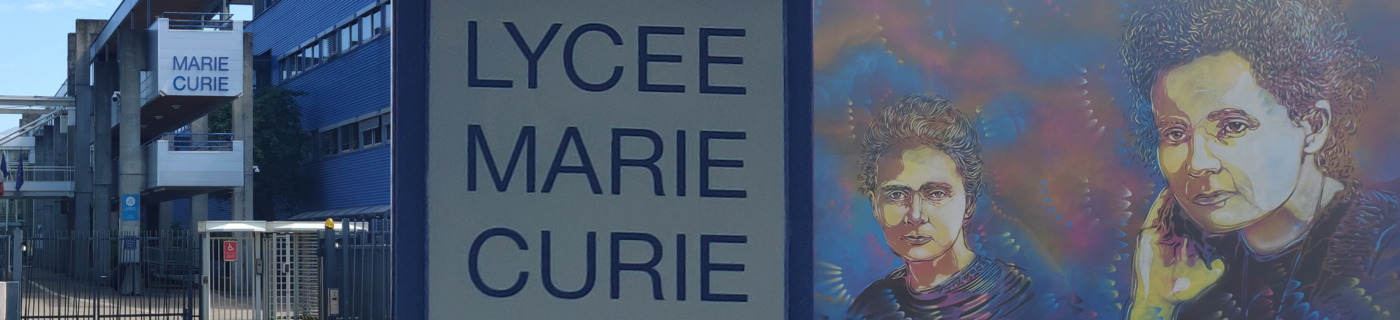 Logo LYCEE GENERAL ET TECHNOLOGIQUE MARIE CURIE