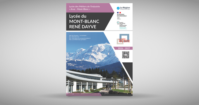 Logo LYCEE POLYVALENT MONT BLANC RENE DAYVE - LYCEE DES METIERS DE L'INDUSTRIE ARVE-MONT BLANC (LPO)