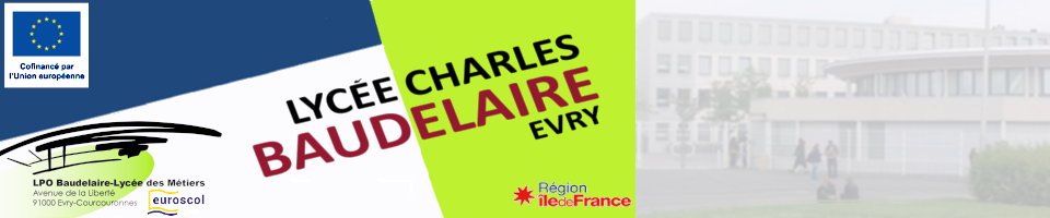 Logo LYCEE PROFESSIONNEL CHARLES BAUDELAIRE