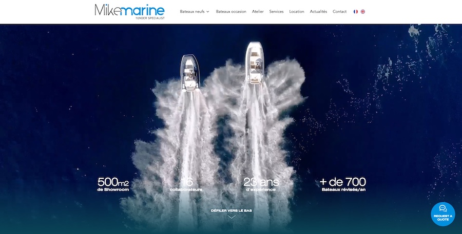 Logo MIKE MARINE