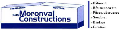 Logo MORONVAL CONSTRUCTIONS
