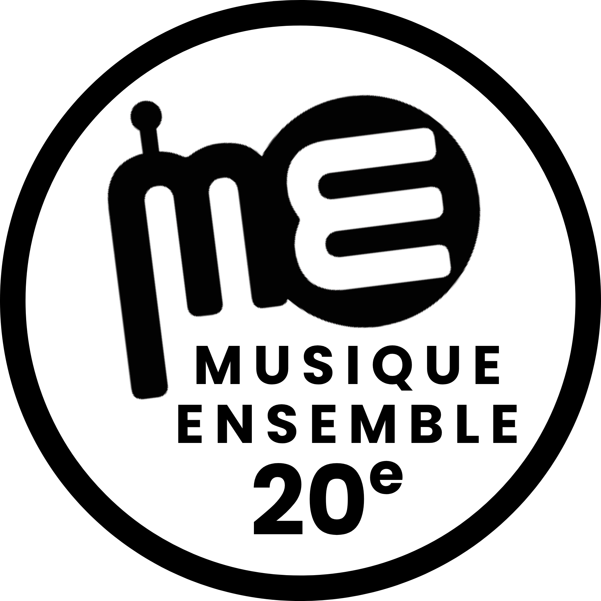 Logo MUSIQUE ENSEMBLE XXEME