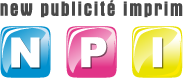 Logo NEW PUBLICITE IMPRIM (NPI)