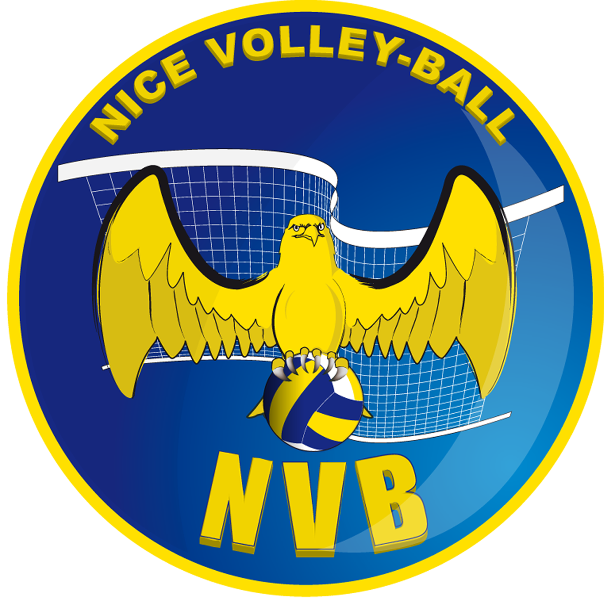 Logo NICE VOLLEY BALL (NVB)