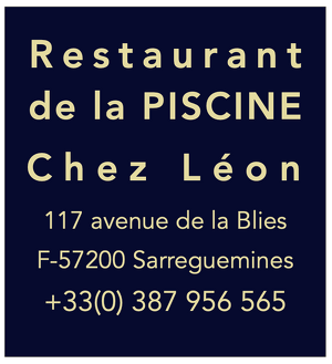 Logo RESTAURANT DE LA PISCINE CHEZ LEON