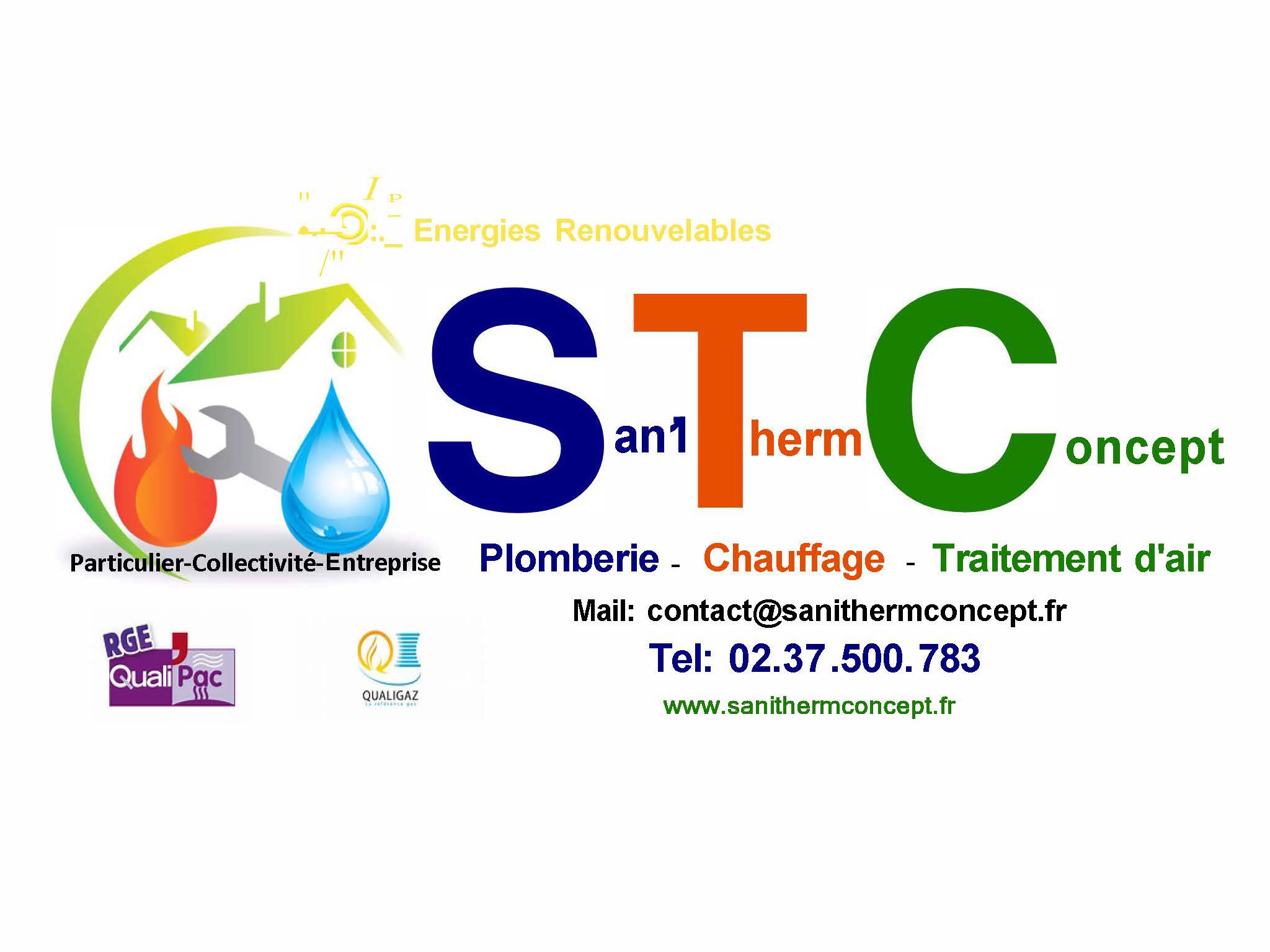 Logo SANITHERM CONCEPT (SANITHERM CONCEPT) (STC)