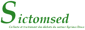 Logo SI COLLECTE TRAITE ORDURE EYRIEUX DOUX (SICTOMSED)
