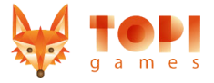 Logo TOPI GAMES (MEMOTEP)