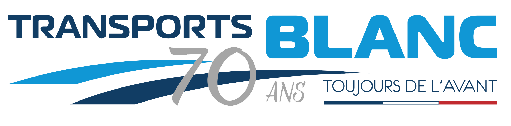 Logo TRANSPORTS BLANC