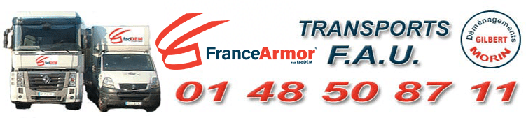 Logo TRANSPORTS F.A.U