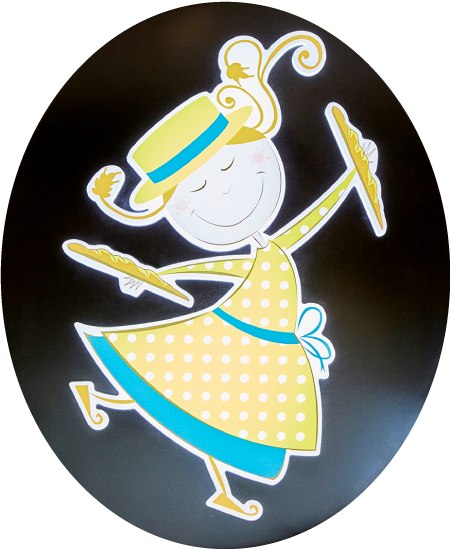 Logo UNE TARTINE DE BONHEUR