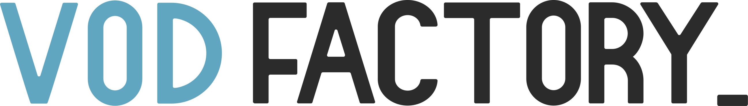Logo VOD FACTORY